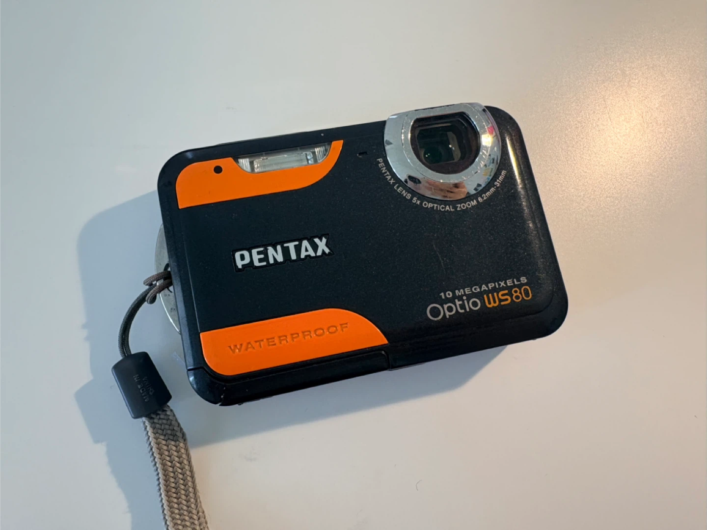 PENTAX Optio WS80 Waterproof Digital Camera - 10 Megapixels
