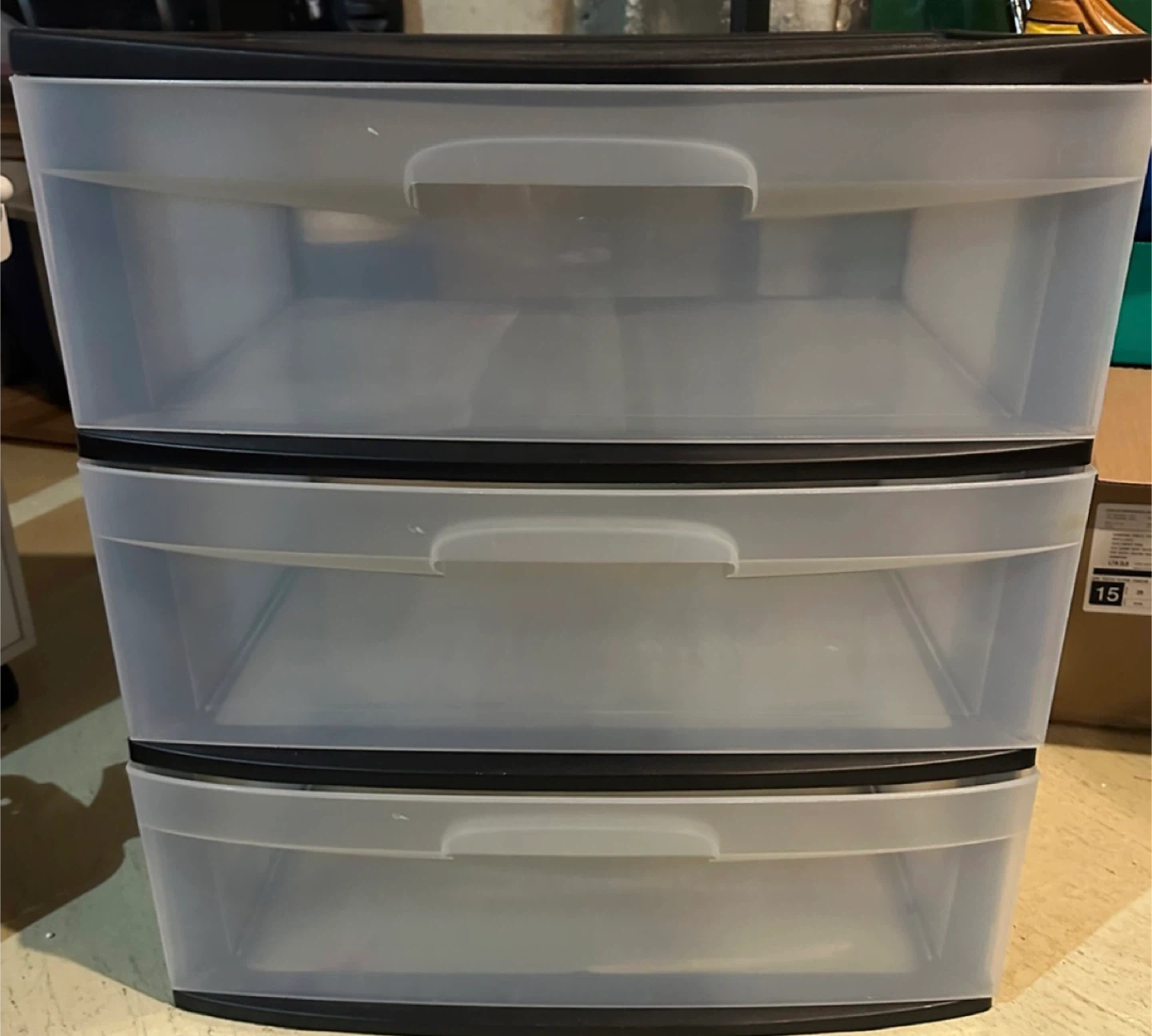 3-Drawer storage unit