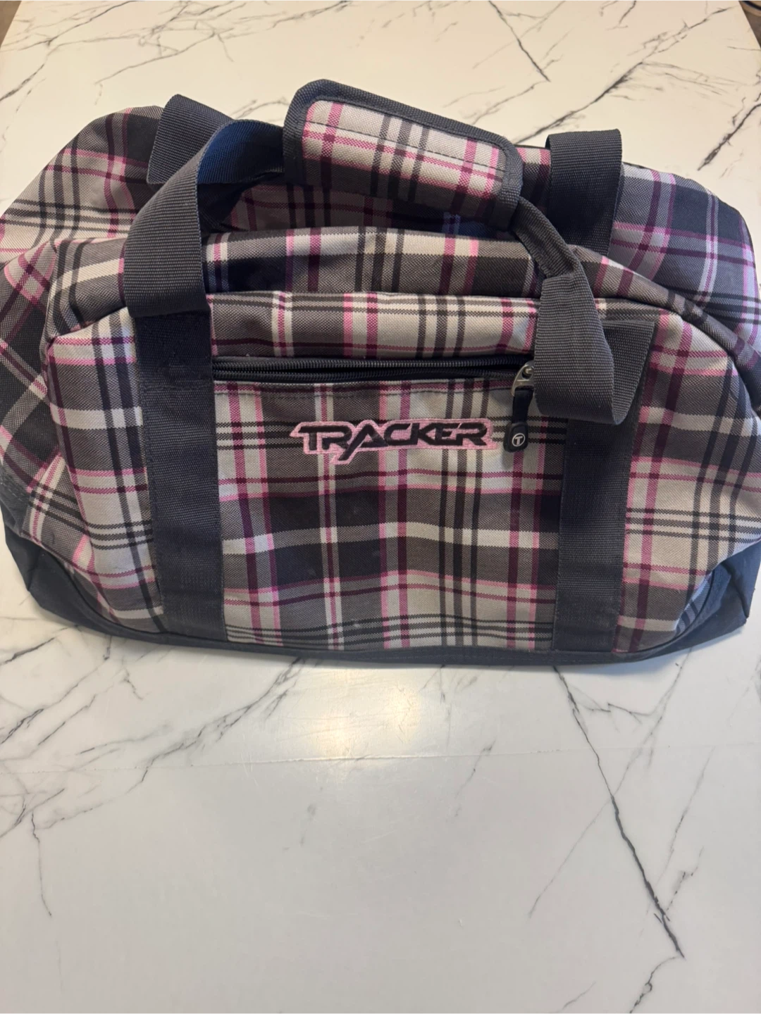 Tracker Plaid Duffel Bag - photo 2