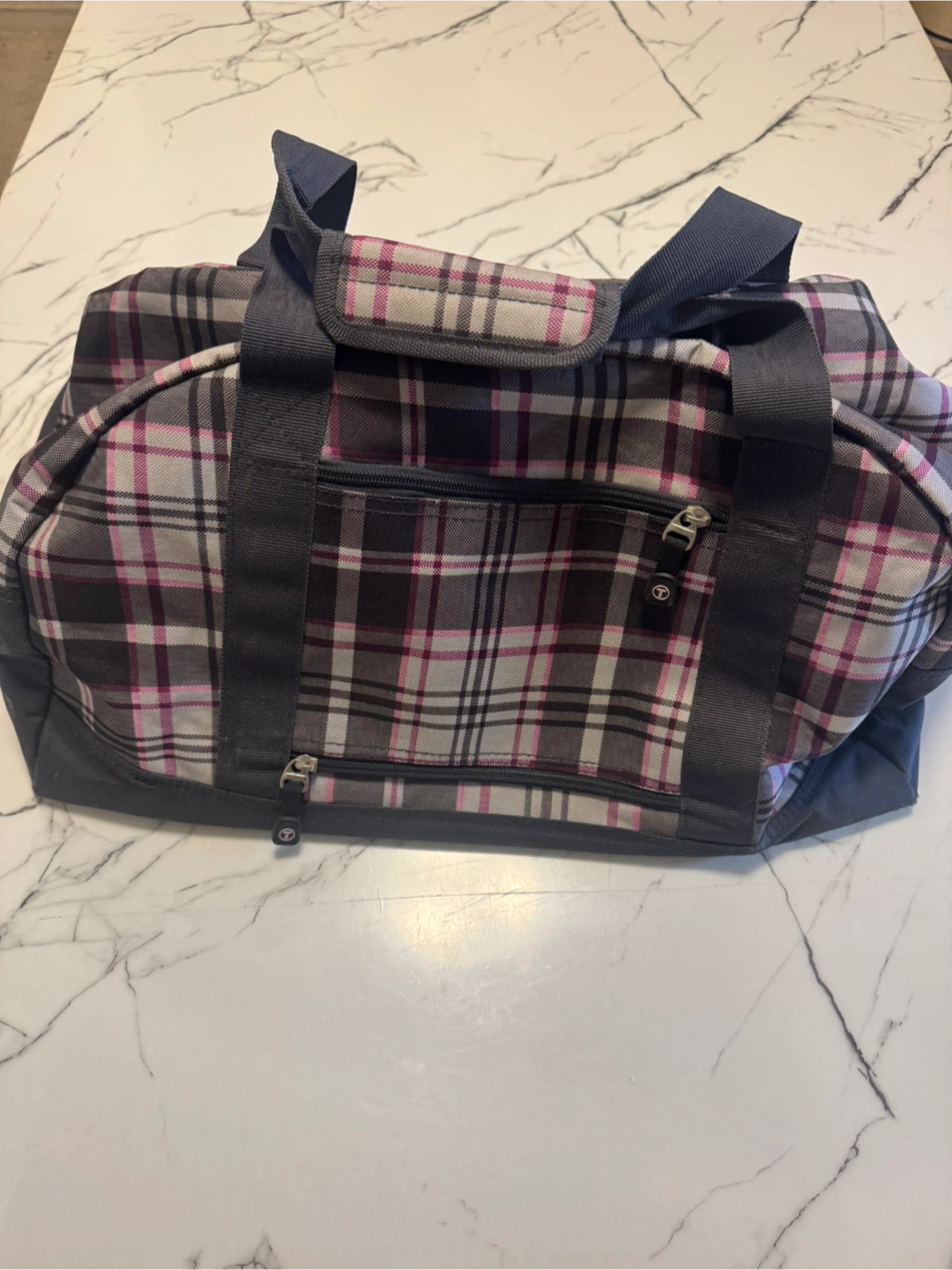 Tracker Plaid Duffel Bag - photo 3