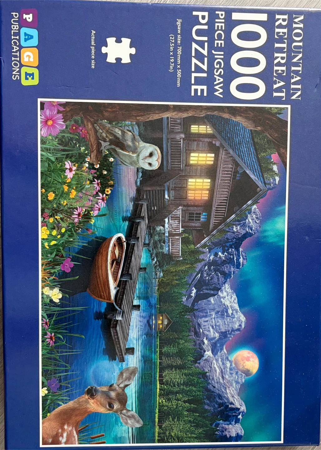 1000 Piece Mountain Retreat Jigsaw Puzzle