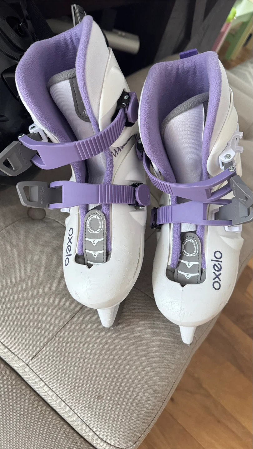 Oxelo Adjustable kids Skates Size 30-32 - photo 3