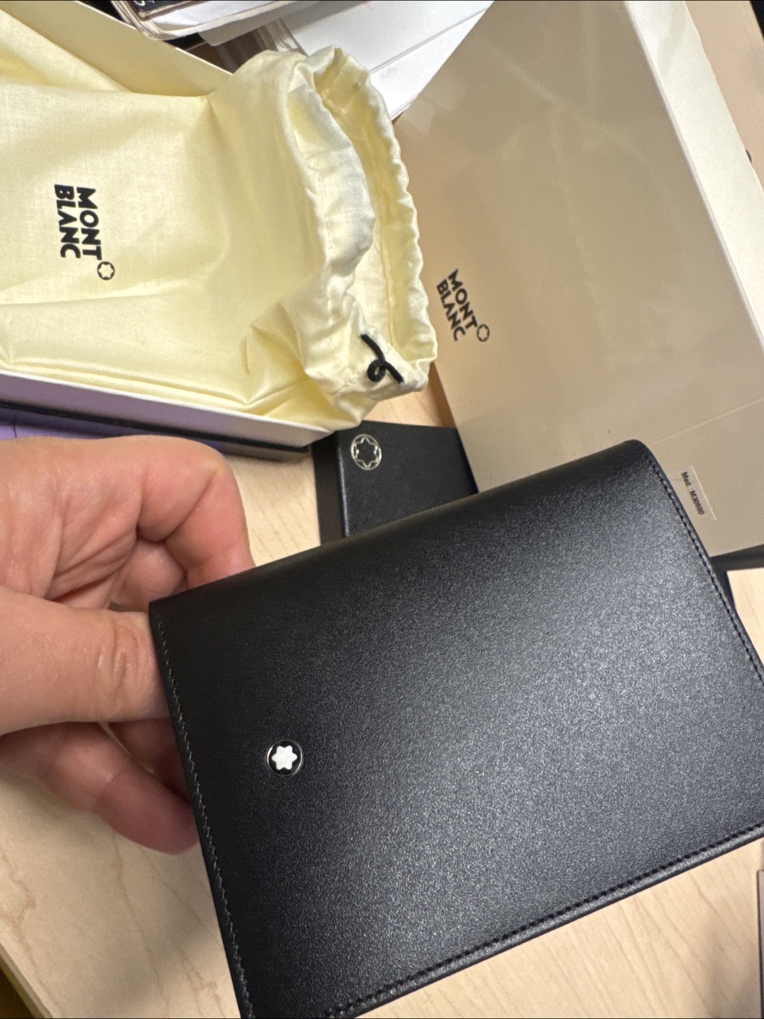 Mont Blanc Leather MST Wallet - NEW