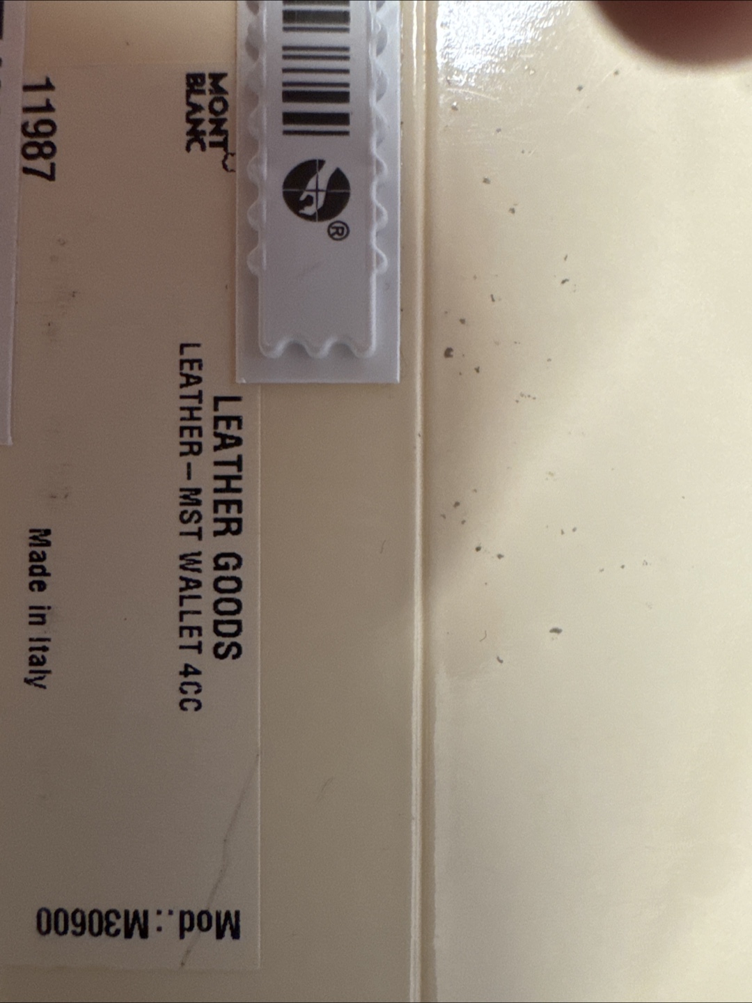 Mont Blanc Leather MST Wallet - NEW - photo 4