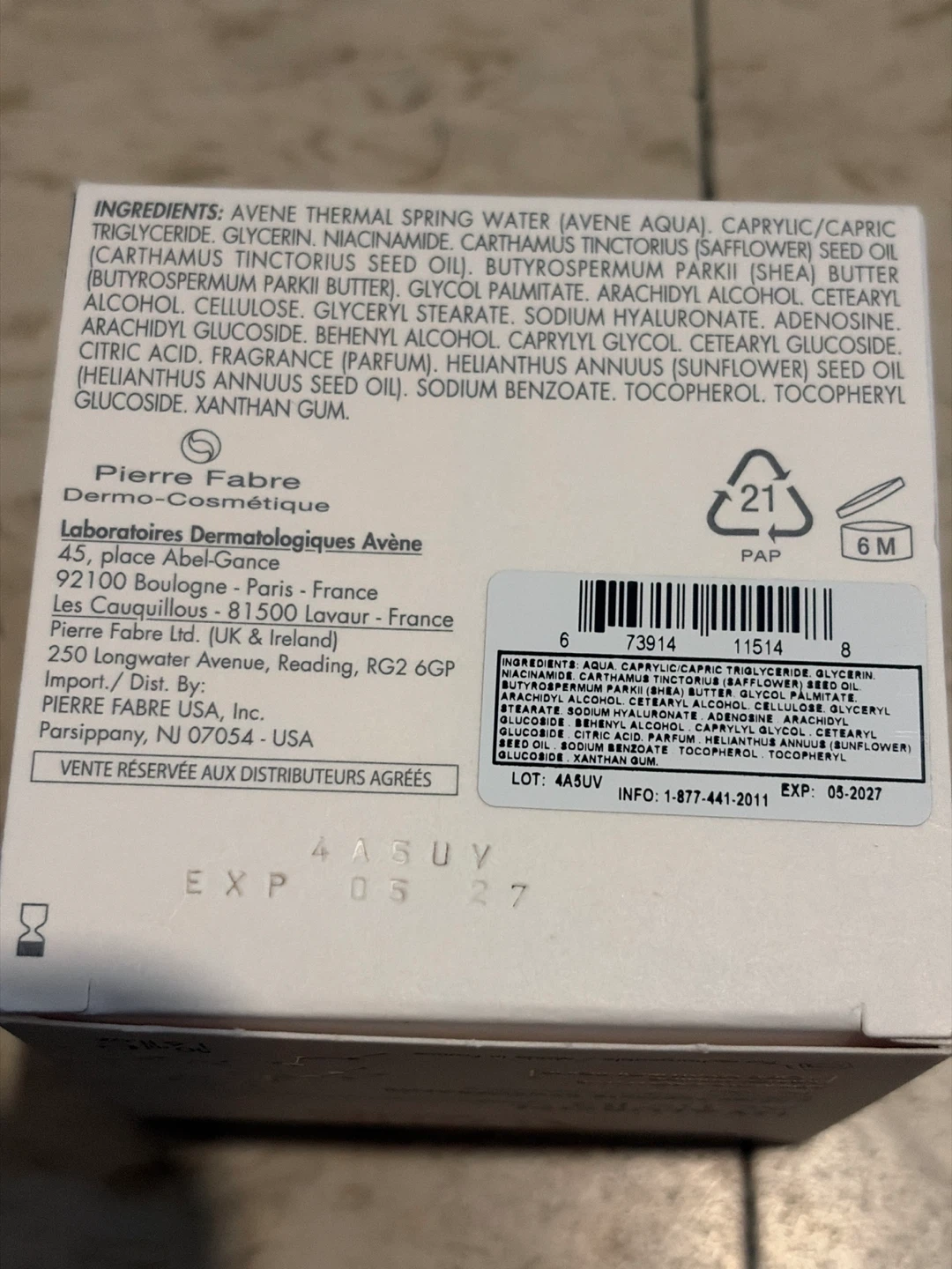 Avène Hyaluron Activ B3 Renewal Firming Cream 50ml - photo 3