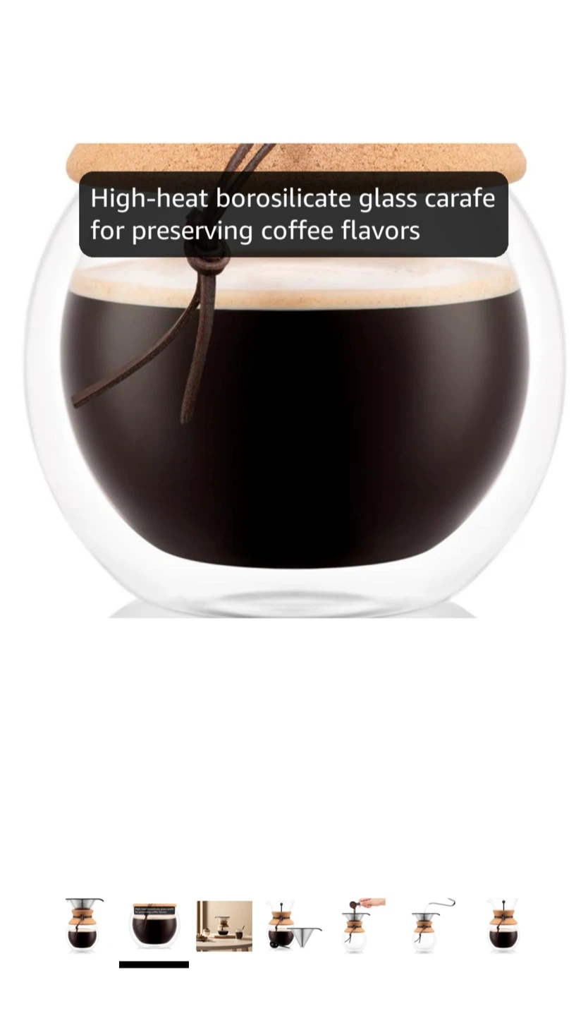 Bodum 34oz Pour Over Coffee Maker - photo 5