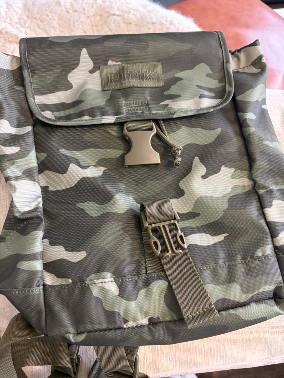 PINK Victoria's Secret Camo Backpack