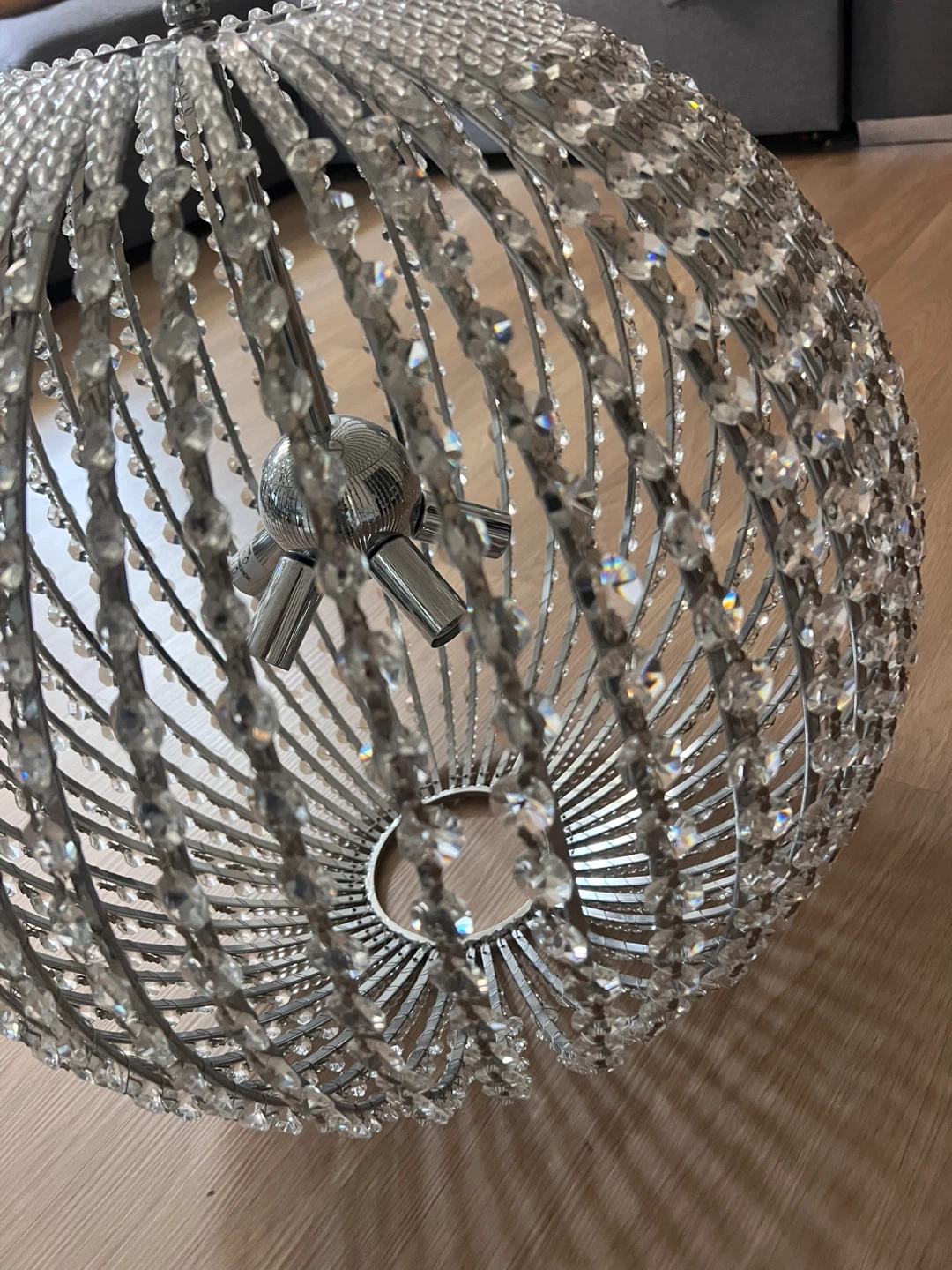 Sparkly Globe Chandelier Pendant Light - photo 4
