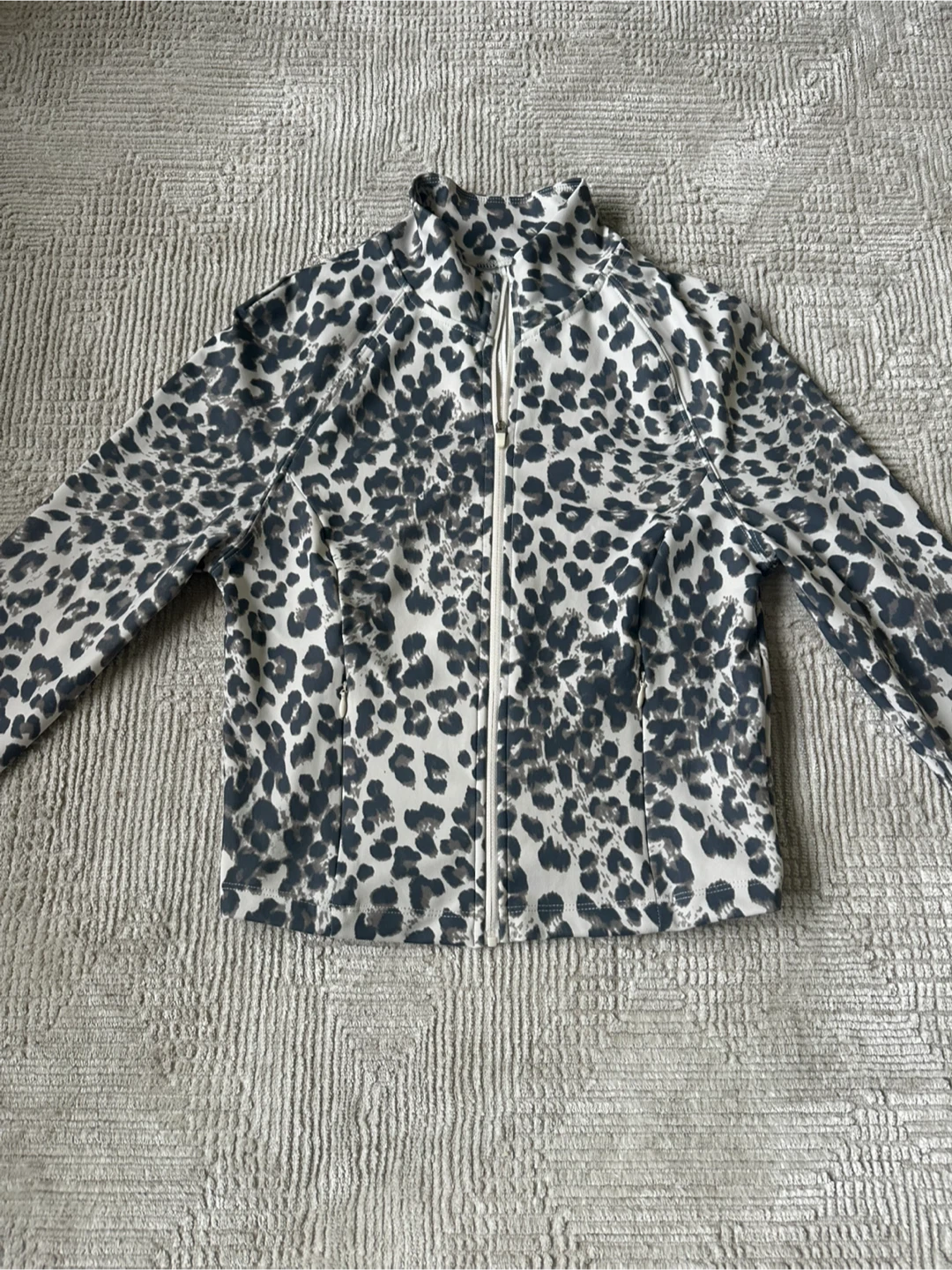 Refuge Athletics Leopard Print Full Zip Jacket - photo 2