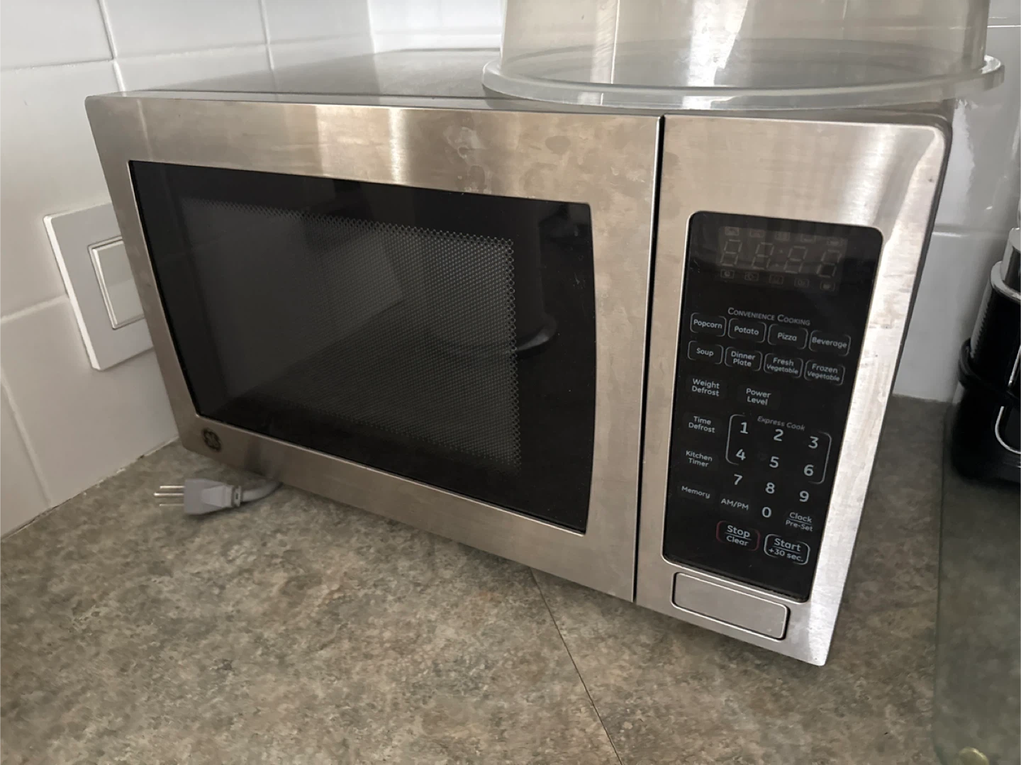 GE Stainless Steel Microwave Oven