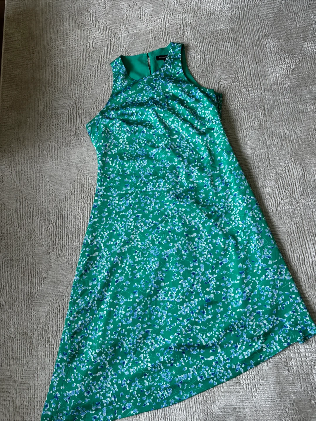 Banana Republic Green Floral Dress Size 8 - photo 2