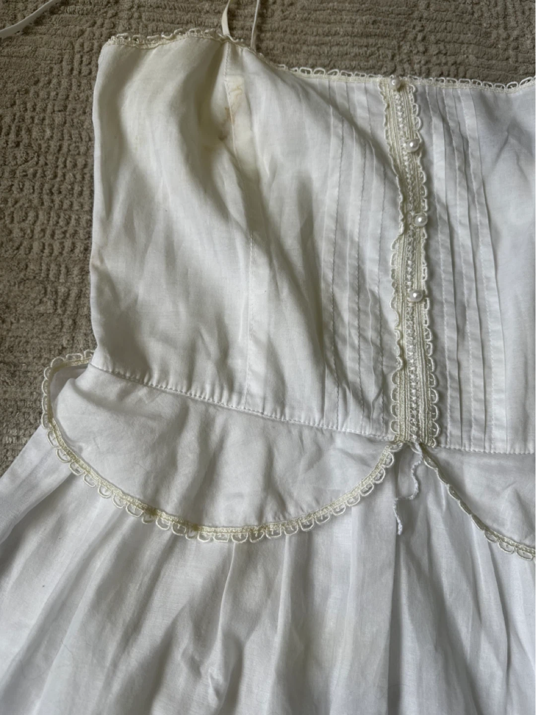 Robert Rodriguez Tiered Sundress with Lace Trim - photo 3