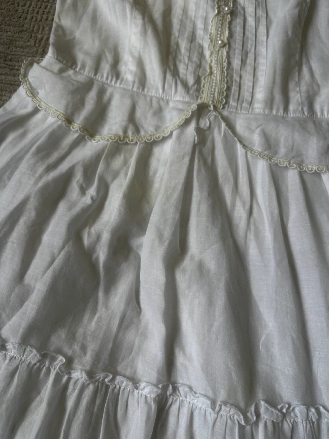 Robert Rodriguez Tiered Sundress with Lace Trim - photo 4