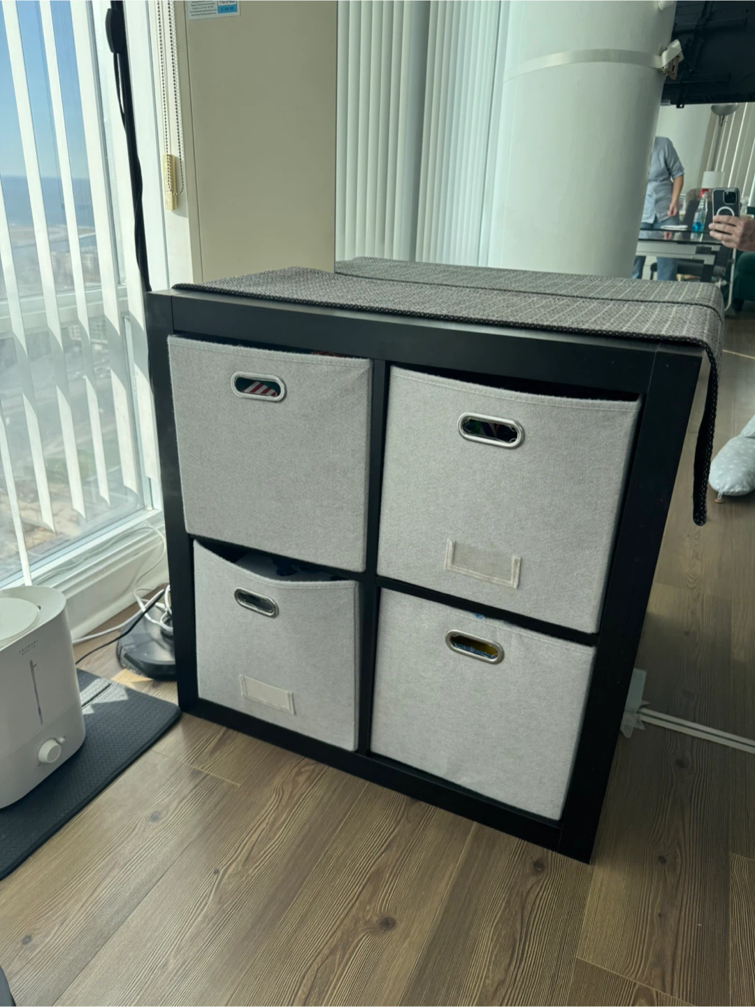 Moving sale- $15 each Two 4-Cube Storage Organizer Unit