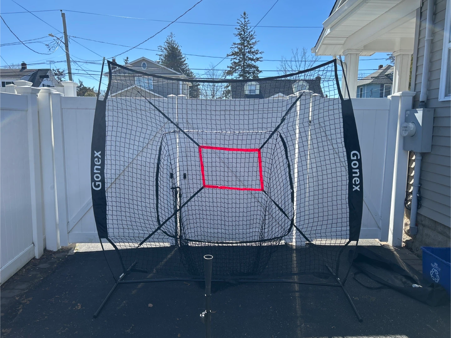 Gonex Baseball Softball Pitching Net with Stand