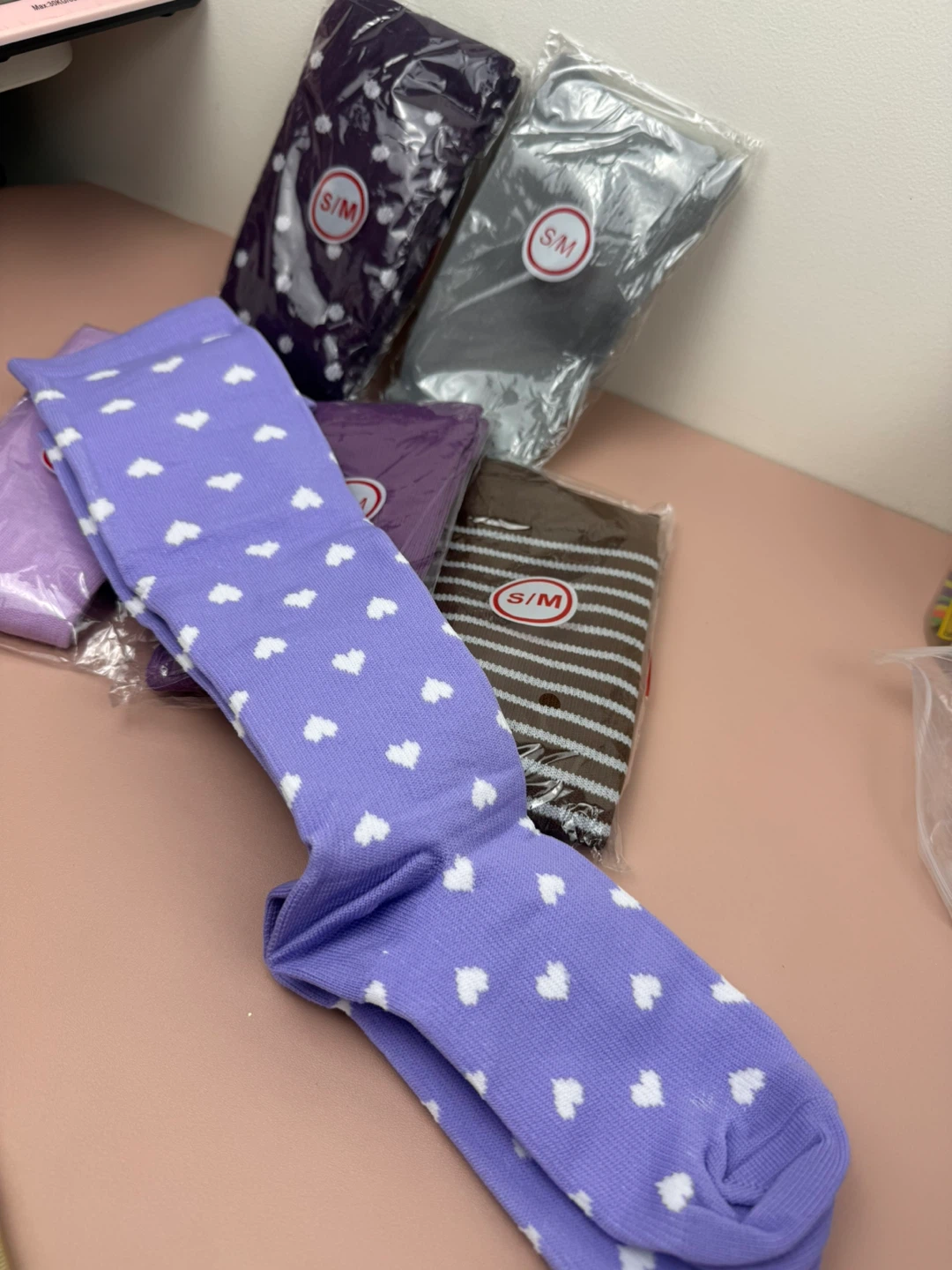 NEW Lot of 5 Pairs Women's Socks S/M $15 for all or $5 each