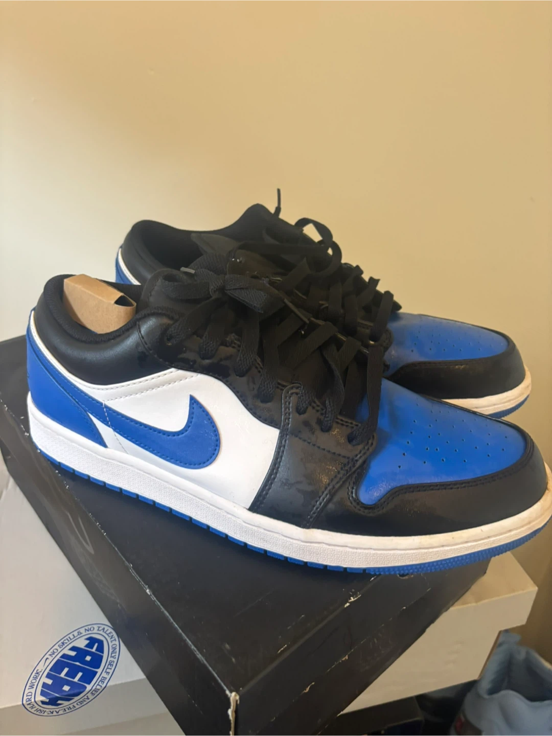 Air Jordan 1 Low Royal Blue Sneakers - photo 2