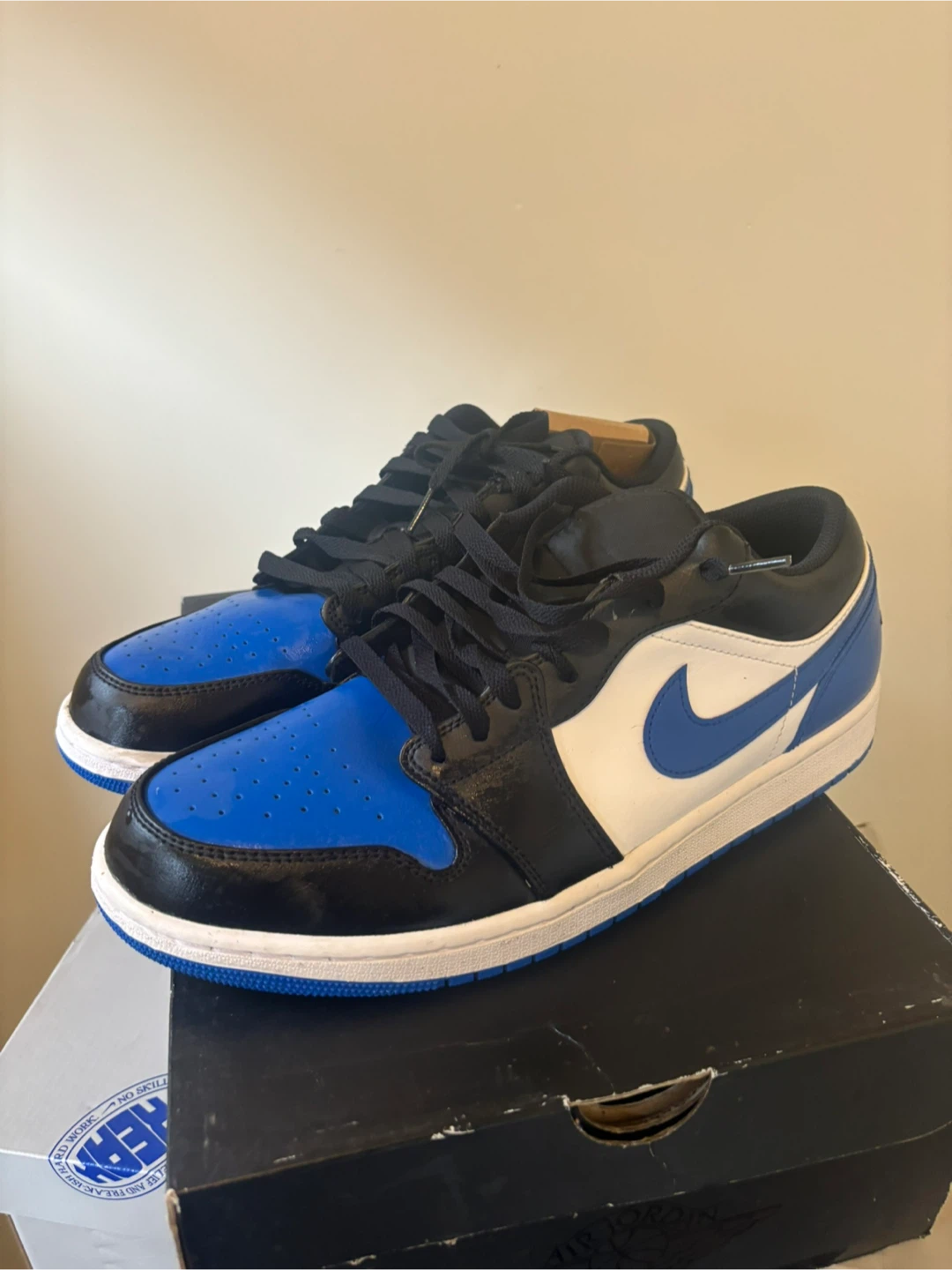 Air Jordan 1 Low Royal Blue Sneakers