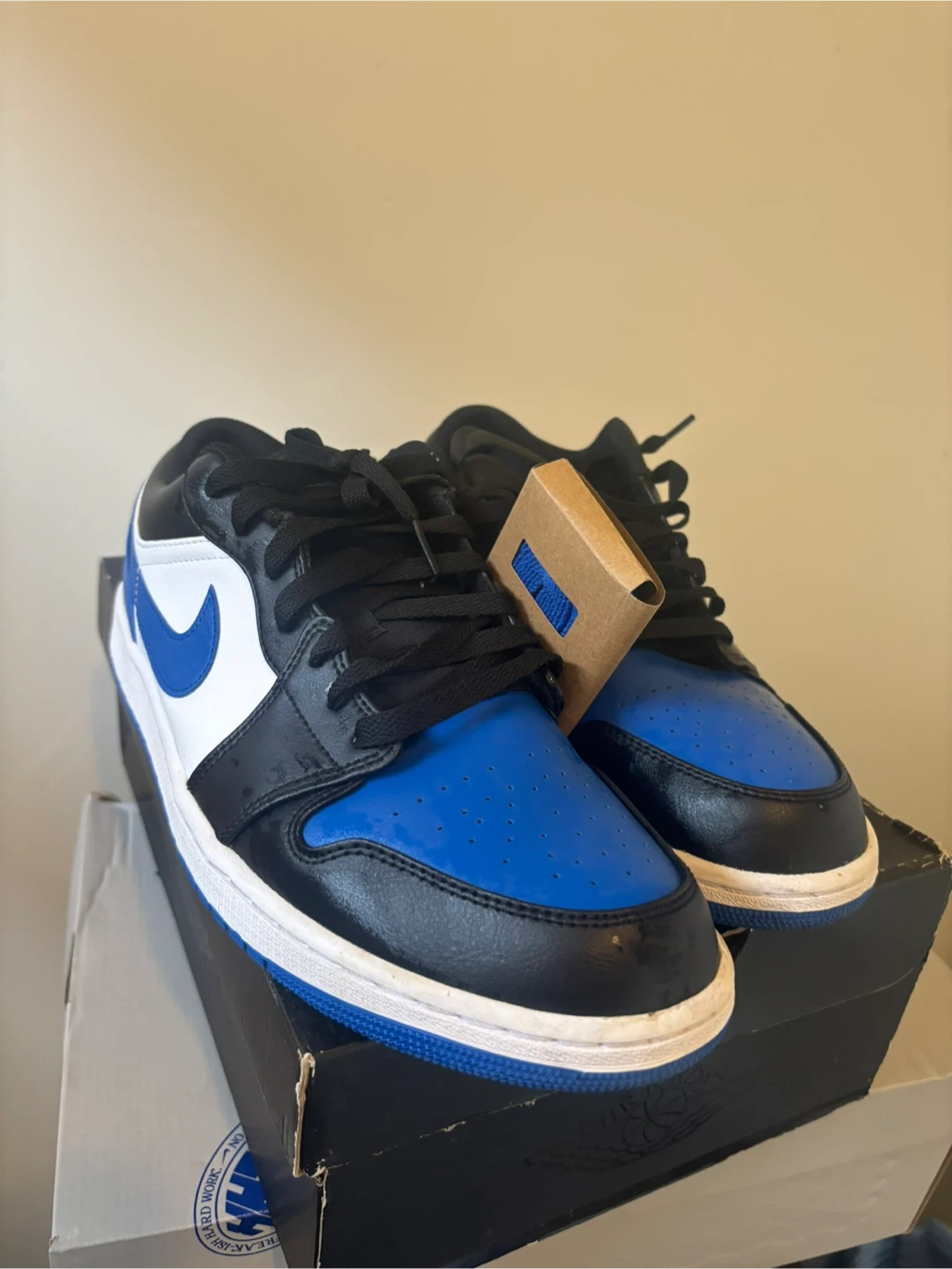 Air Jordan 1 Low Royal Blue Sneakers - photo 3
