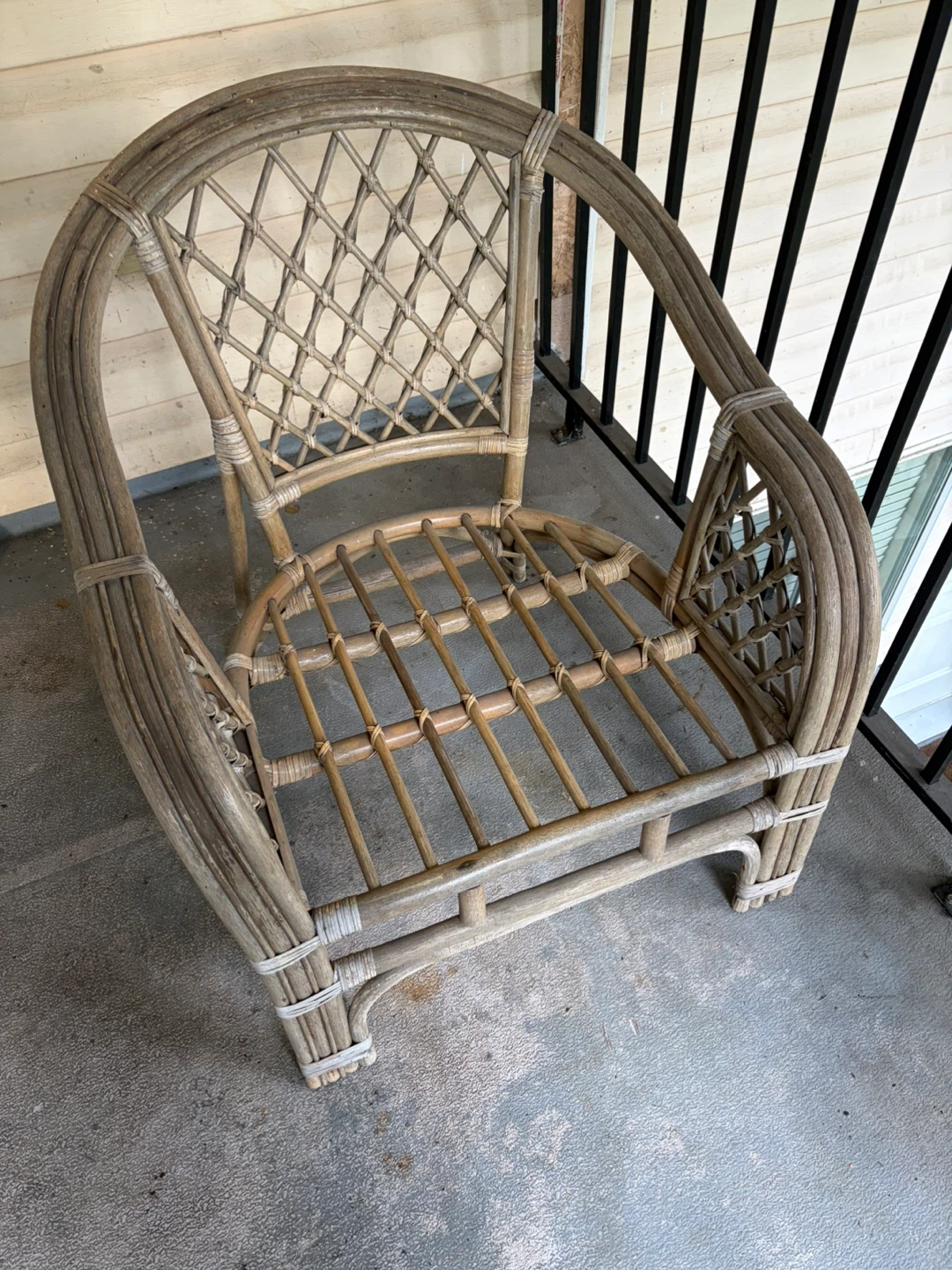 Rattan Accent Chair