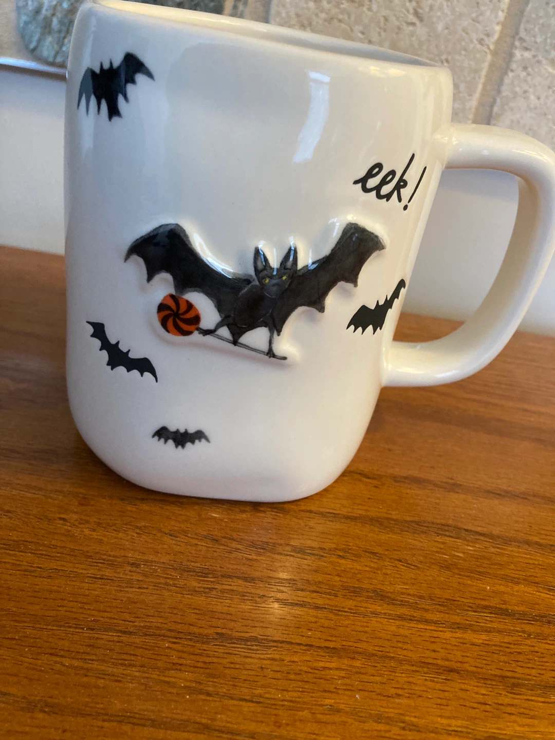Rae Dunn Artisan Collection by Magenta Halloween Bat Mug