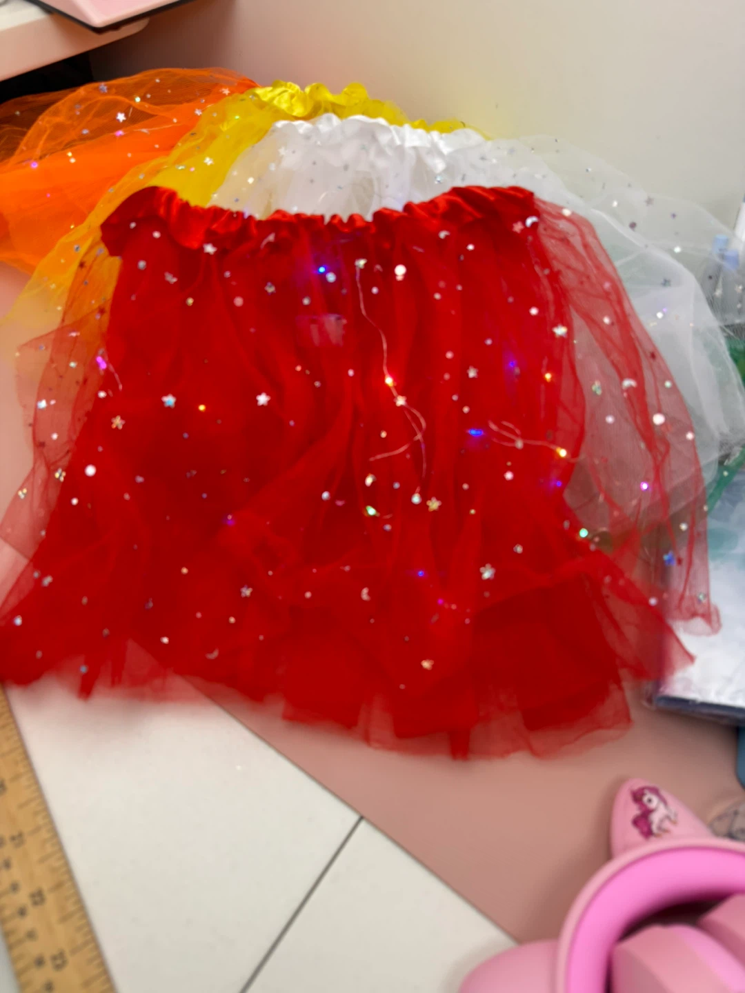 Sparkly Tulle Skirts - Multiple Colours