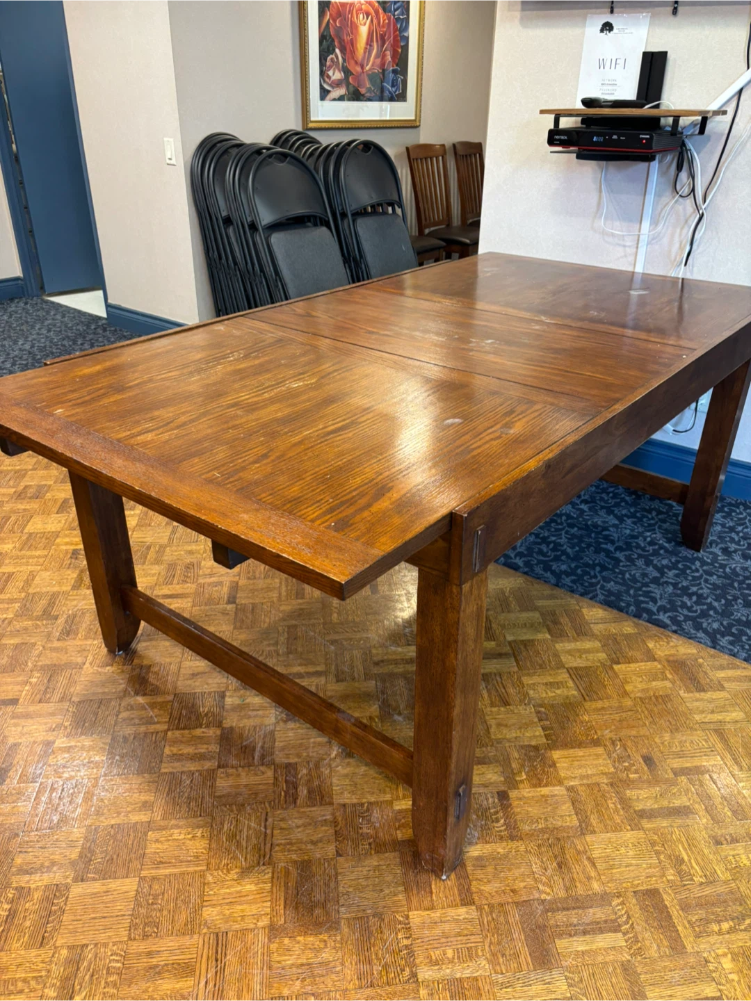 Solid Wood Dining Table - photo 2