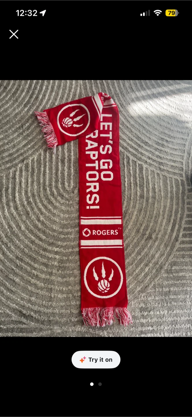 Toronto Raptors Scarf NEW