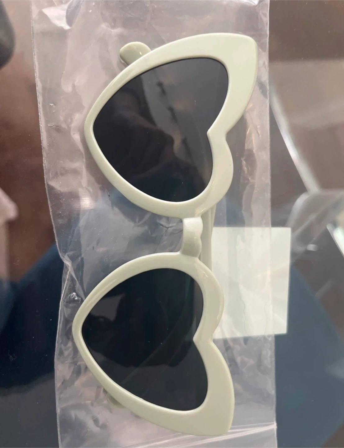 Heart-shaped sunglasses NEW