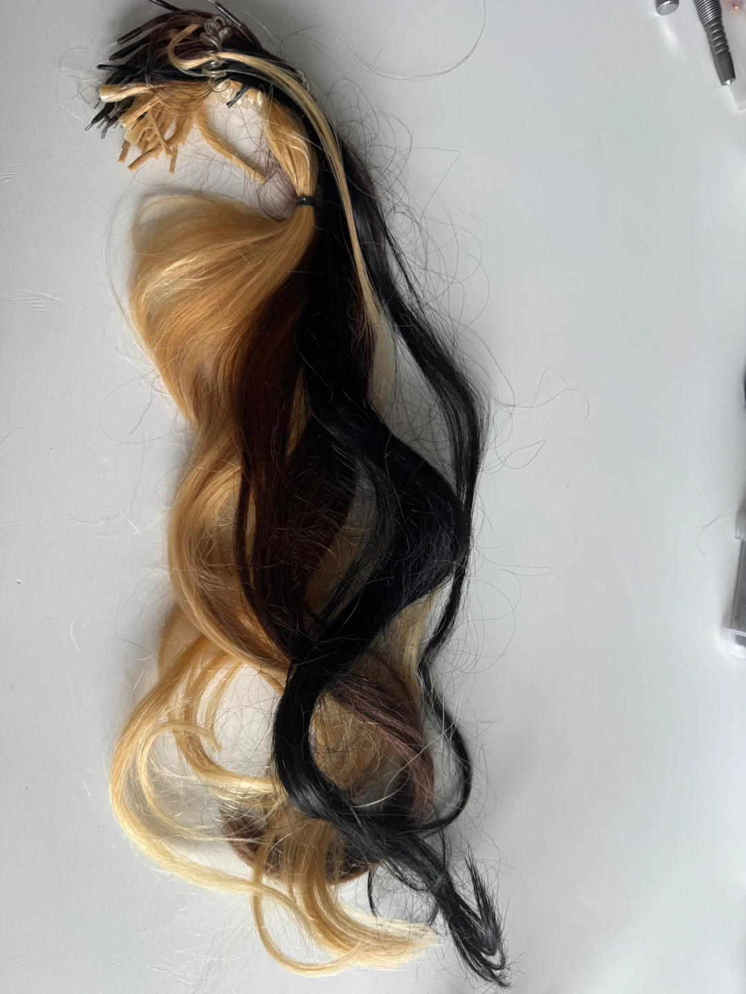 Hair Extension Kit – Micro Rings / Beads + Tool - photo 3