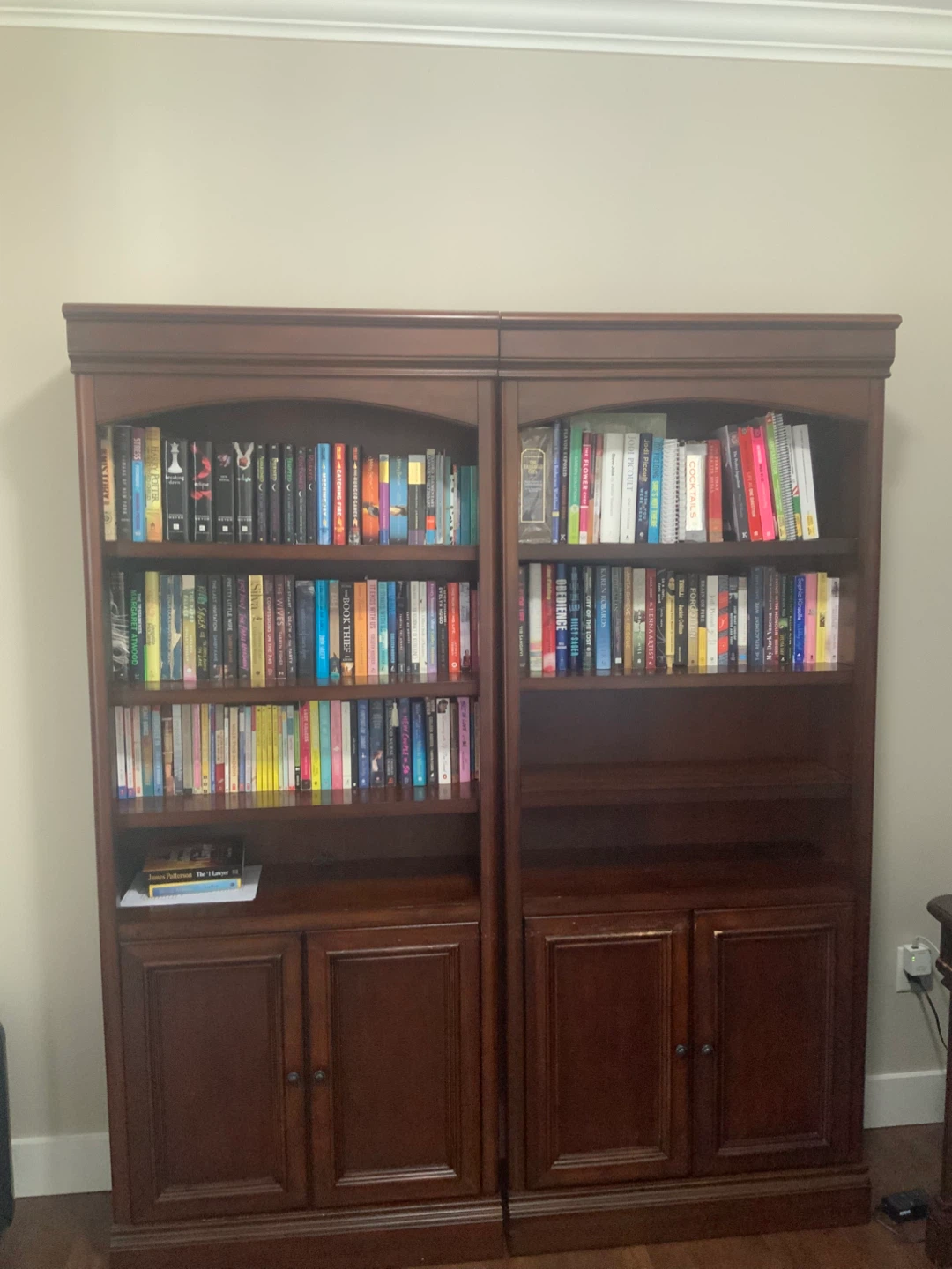 Wooden Bookcase with Doors - photo 3