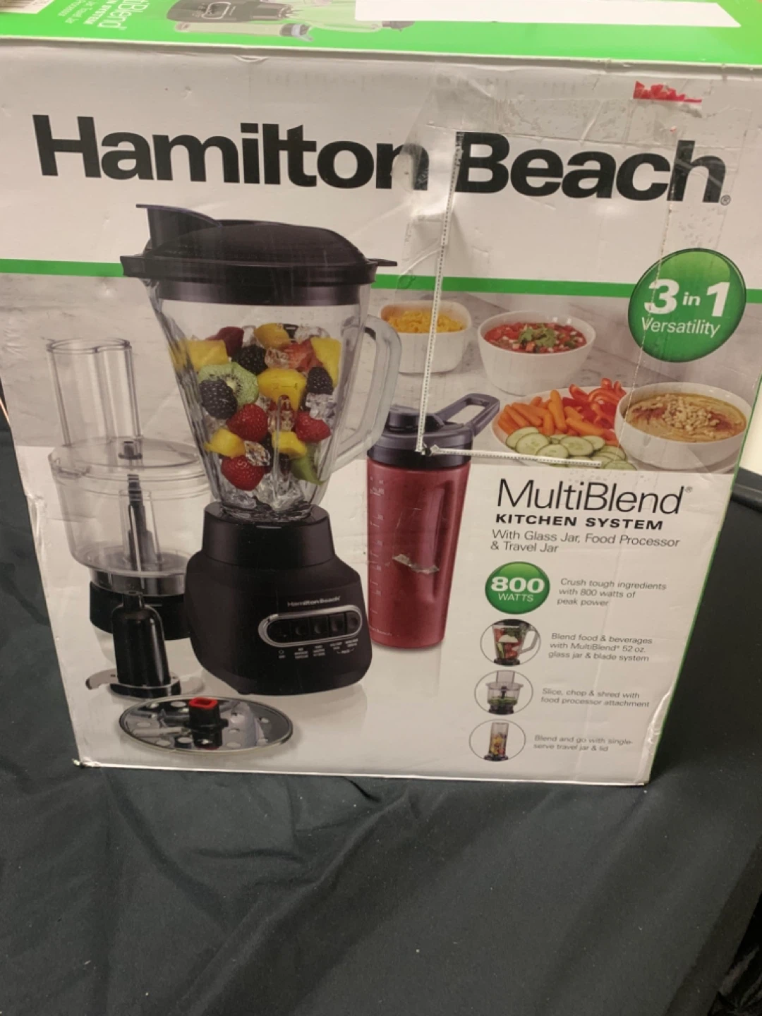 Hamilton Beach MultiBlend, Food Processor & Travel System