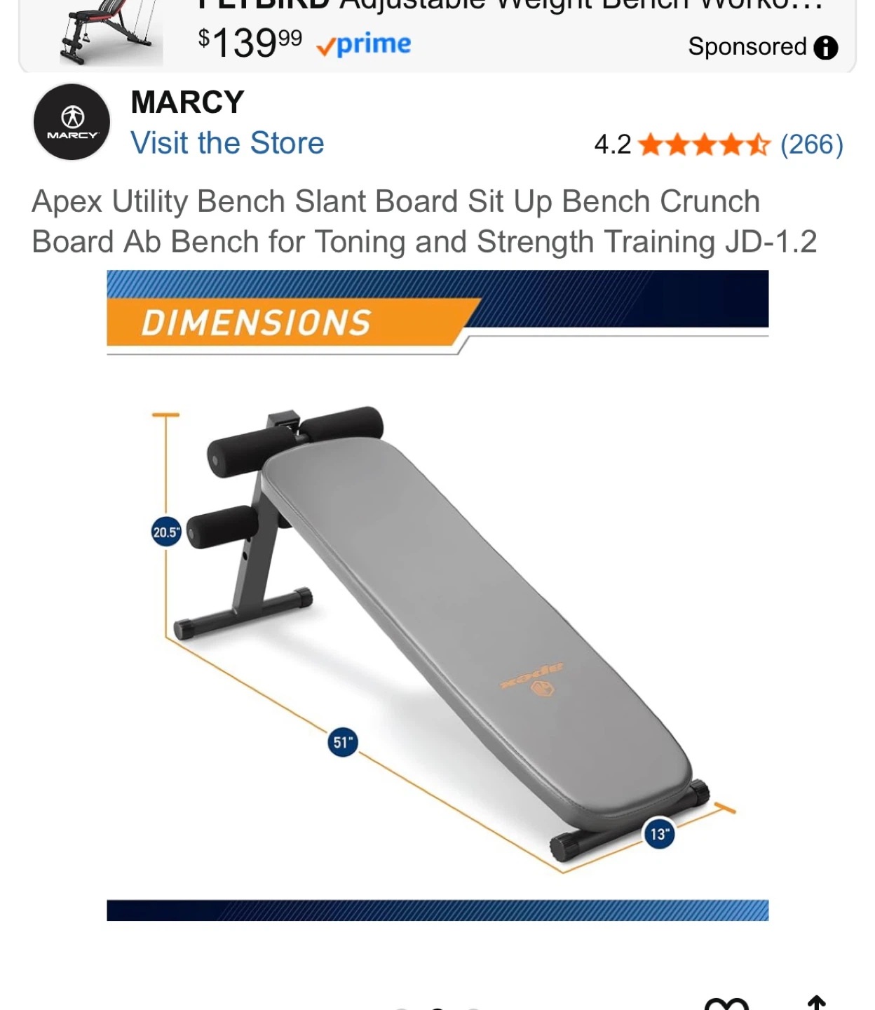 Apex Fitness Weight Bench - photo 4