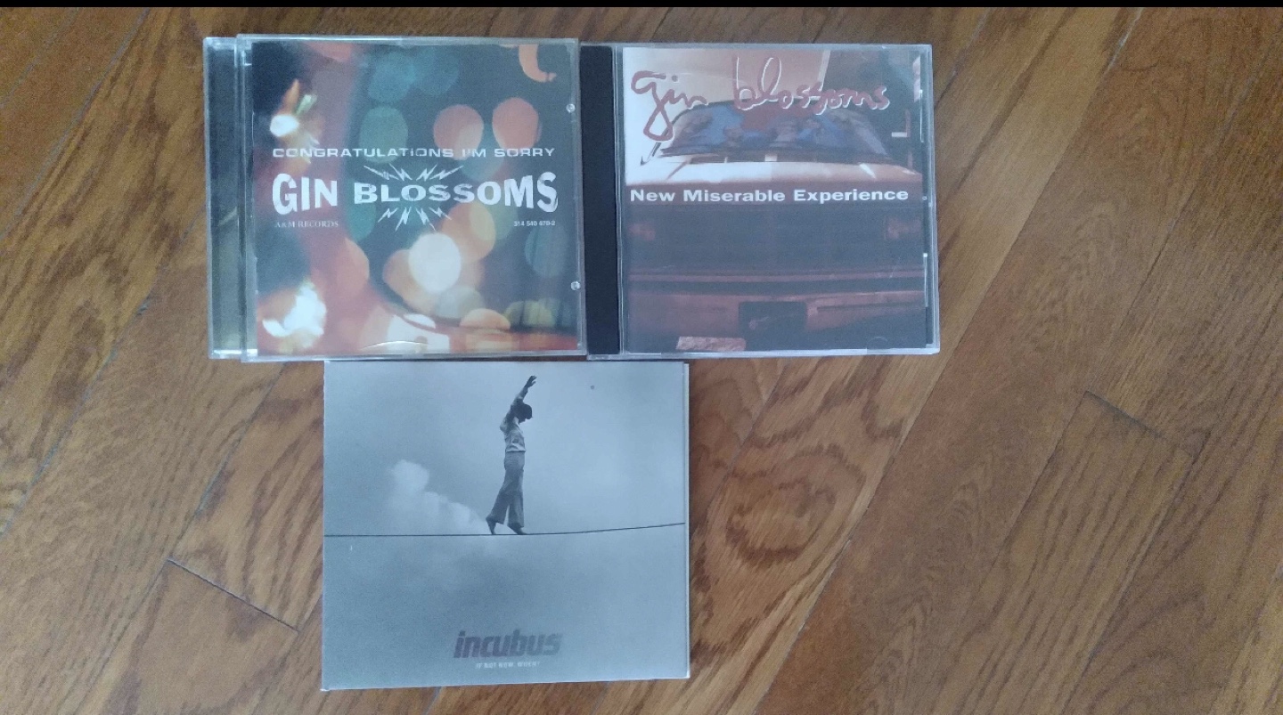 Gin Blossoms and Incubus CDs