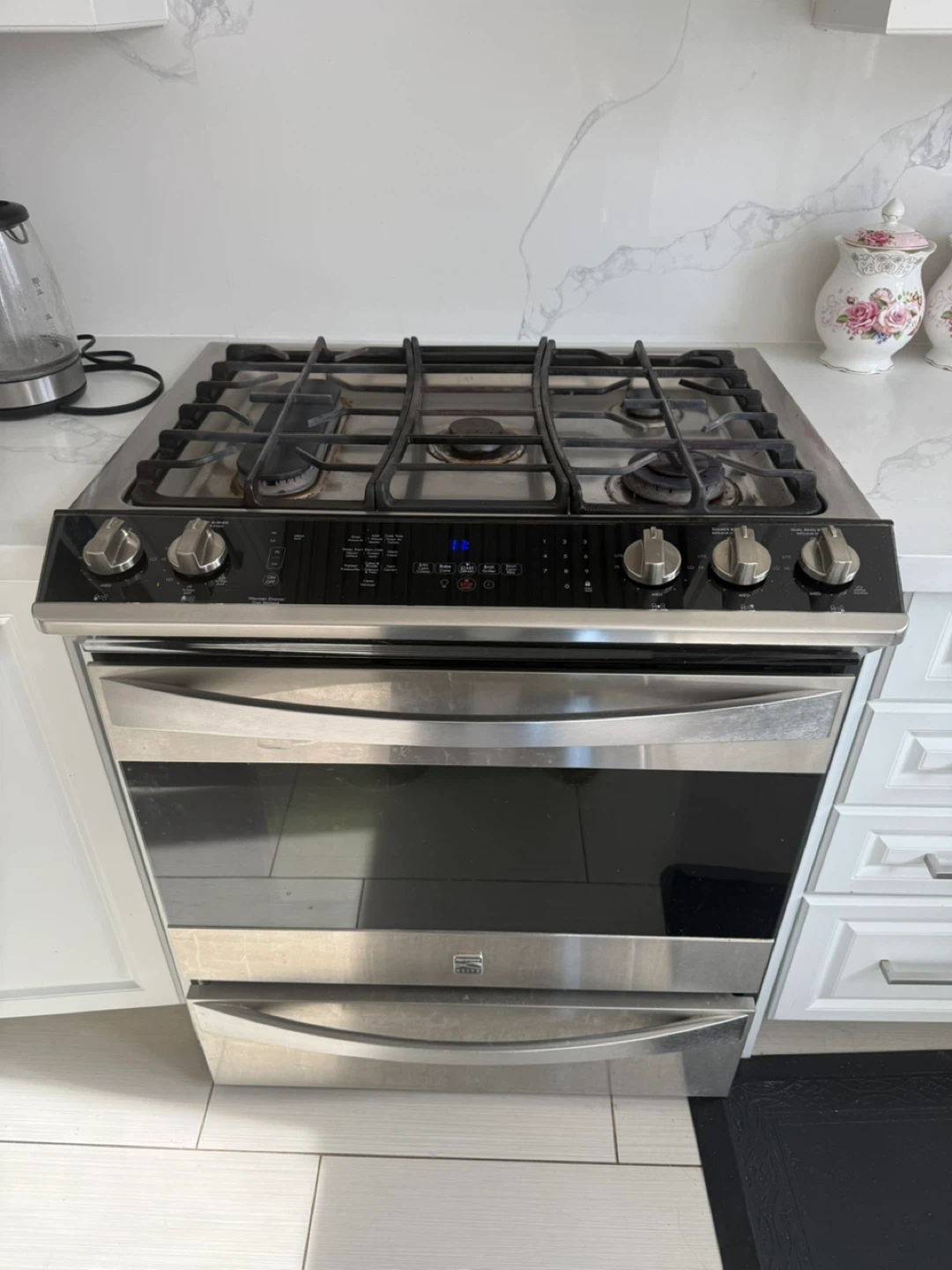 Kenmore Gas Range with Oven - photo 4