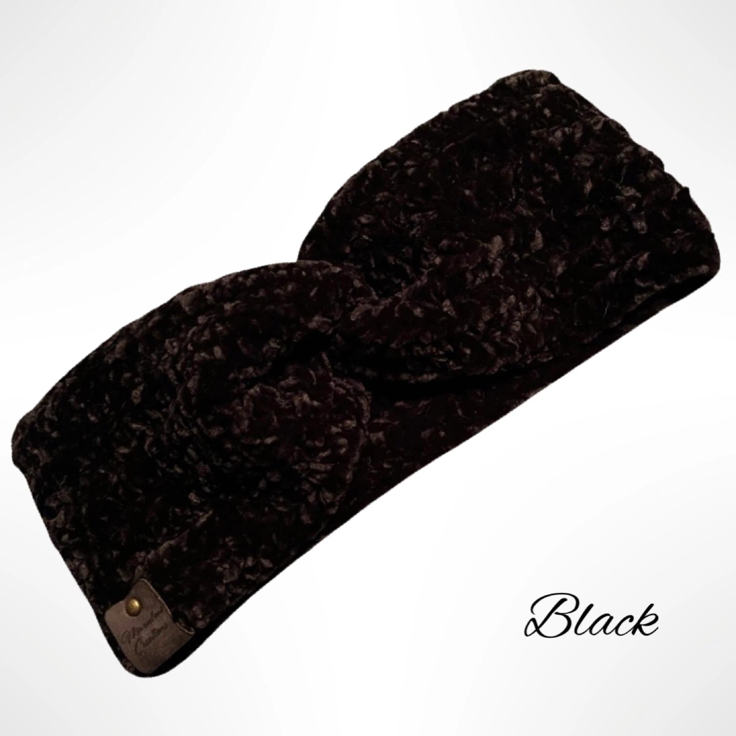 Handmade Twisted Ear Warmer Headband - photo 2