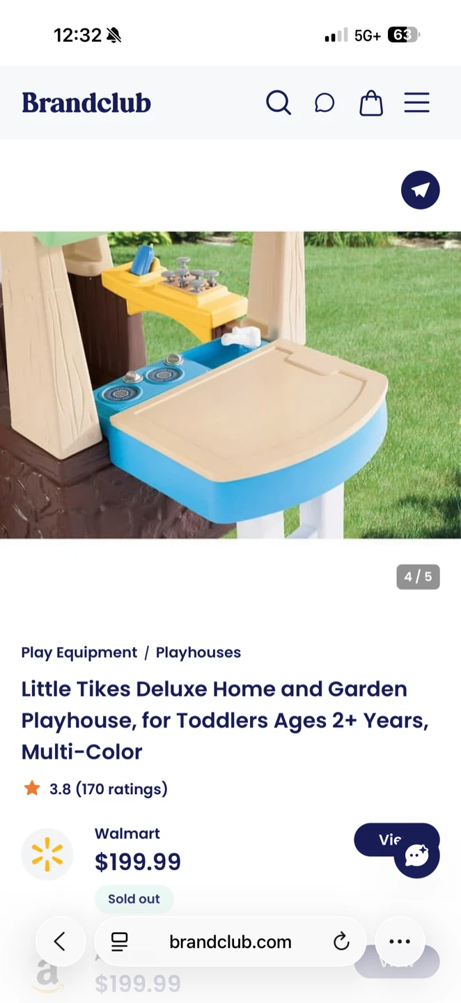 Little Tikes Deluxe Home and Garden Playhouse - photo 3