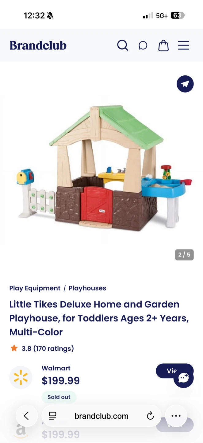 Little Tikes Deluxe Home and Garden Playhouse - photo 5