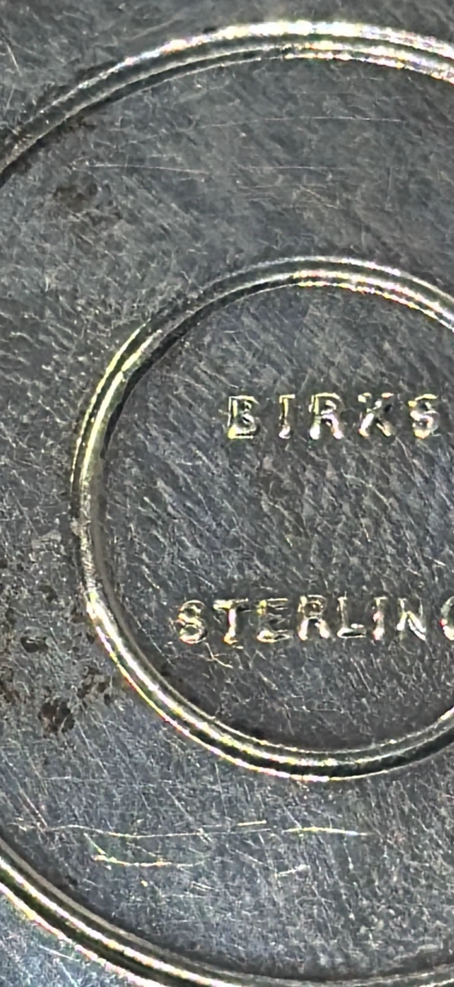 Birks Sterling Silver Lidded Box
