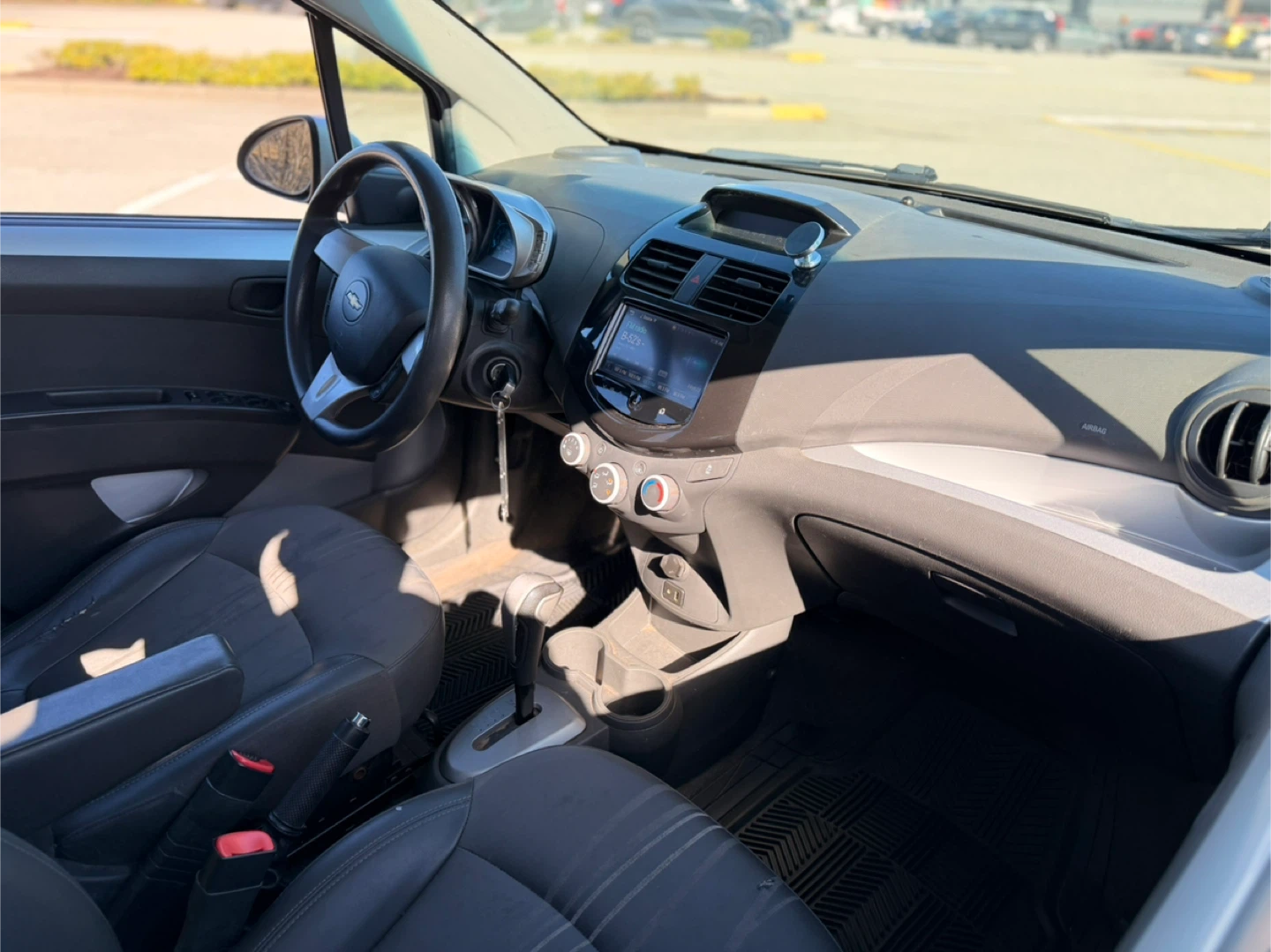 Silver Chevrolet Spark LS - photo 5