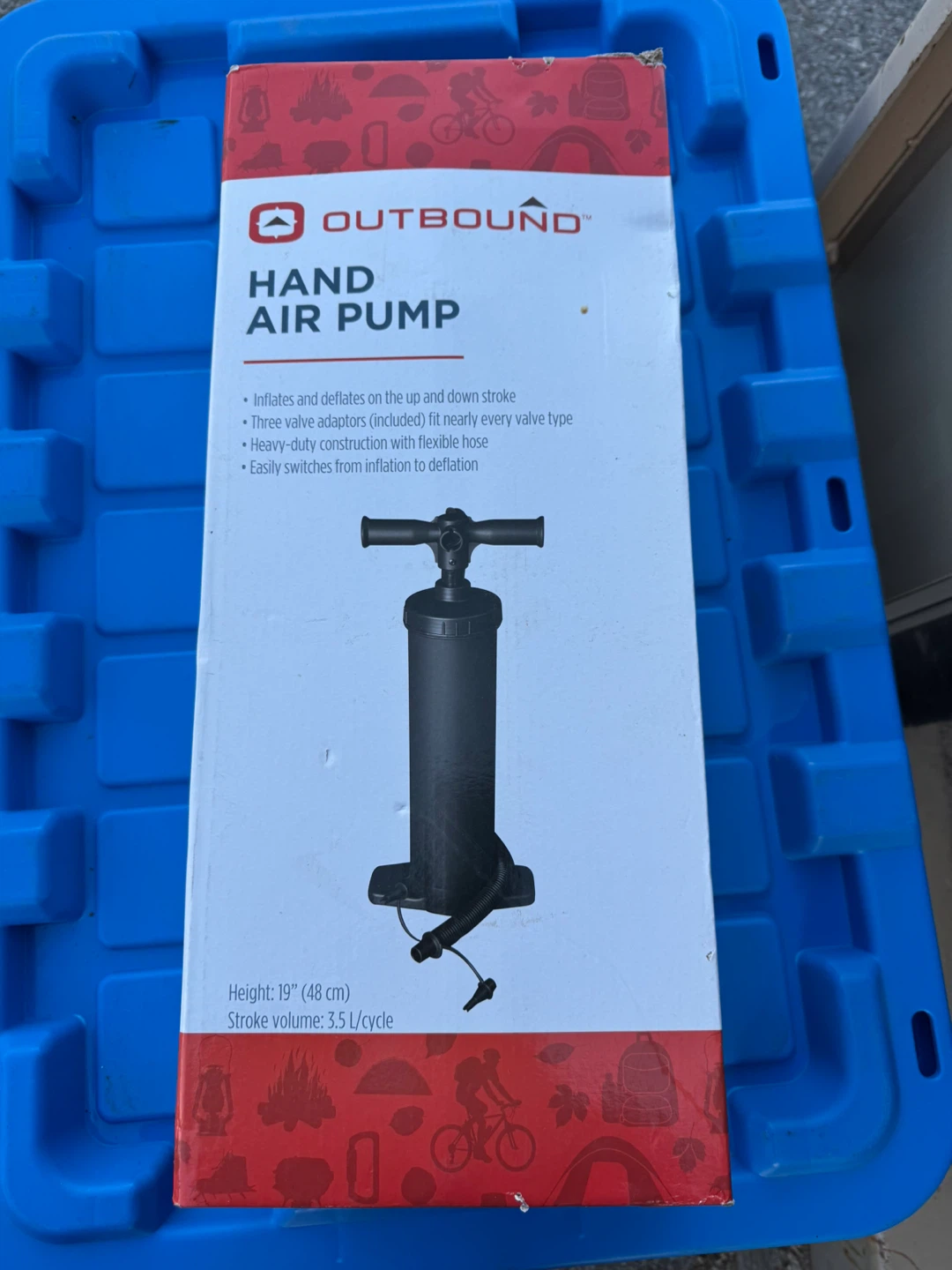 Outbound Hand Air Pump