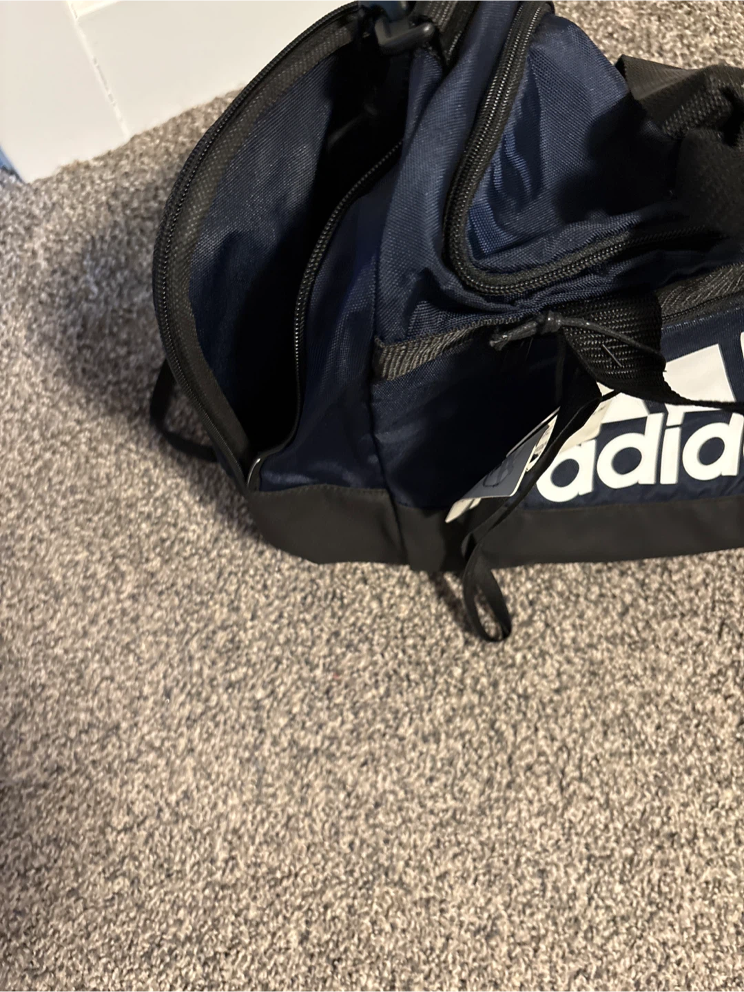 New Adidas Defender IV Small D Duffel Bag - Navy - photo 2