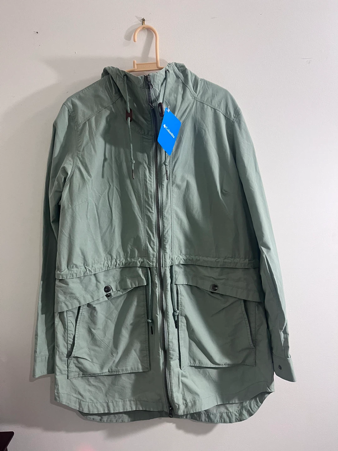 Columbia Women's Hooded Jacket - Light Green