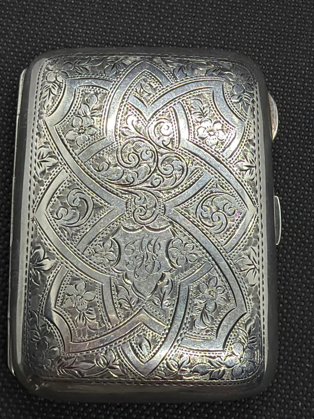 Antique Sterling Silver Card Case
