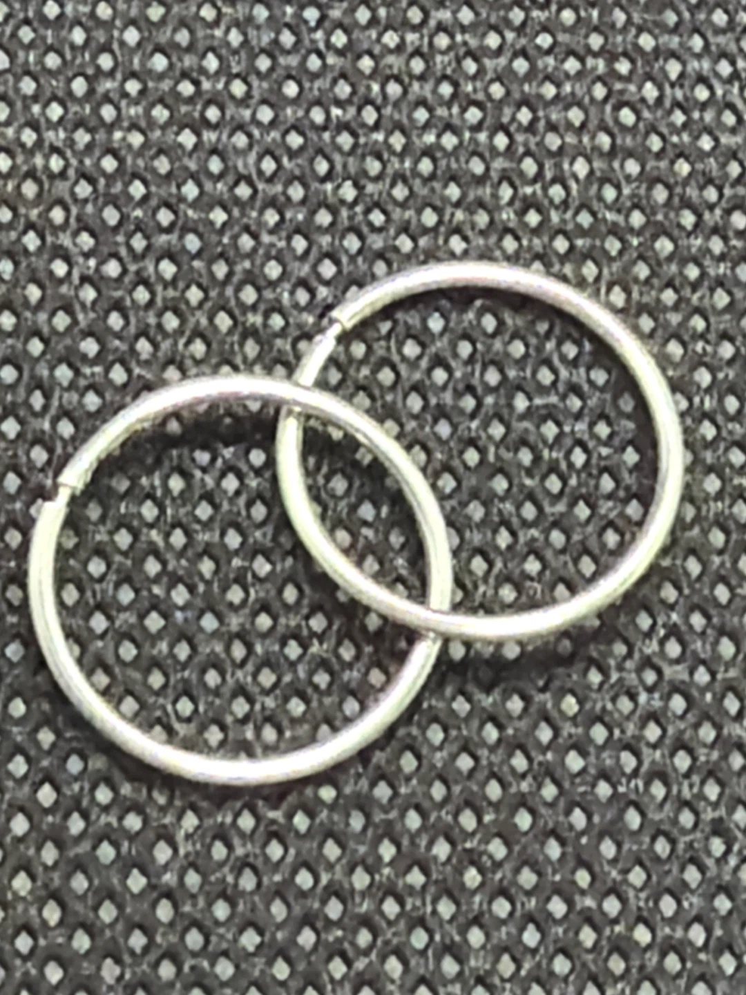 Silver Hoop Earrings