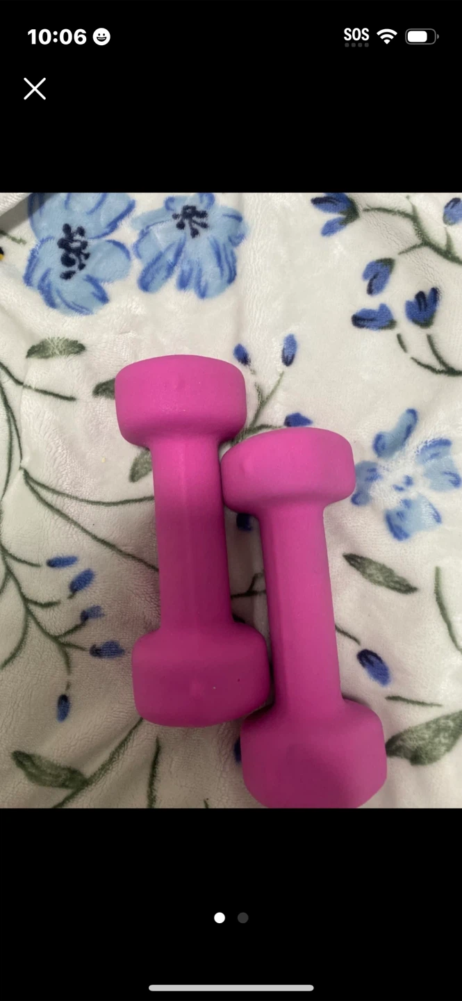 Pink Dumbbells (Pair)