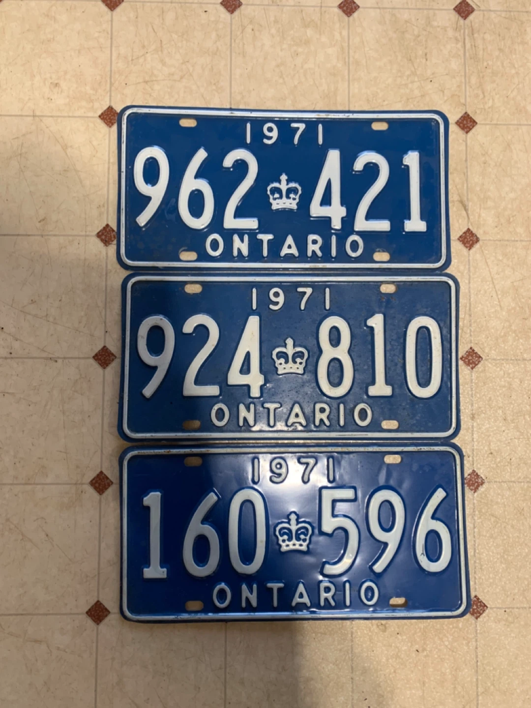 Vintage Plates Single - photo 2