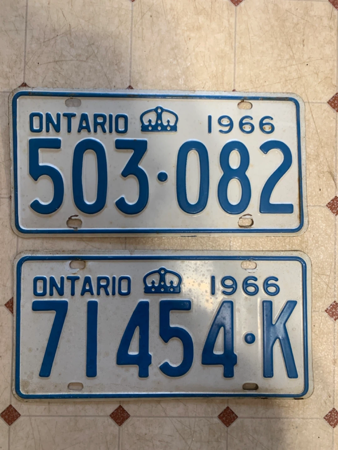 Vintage Plates Single - photo 3
