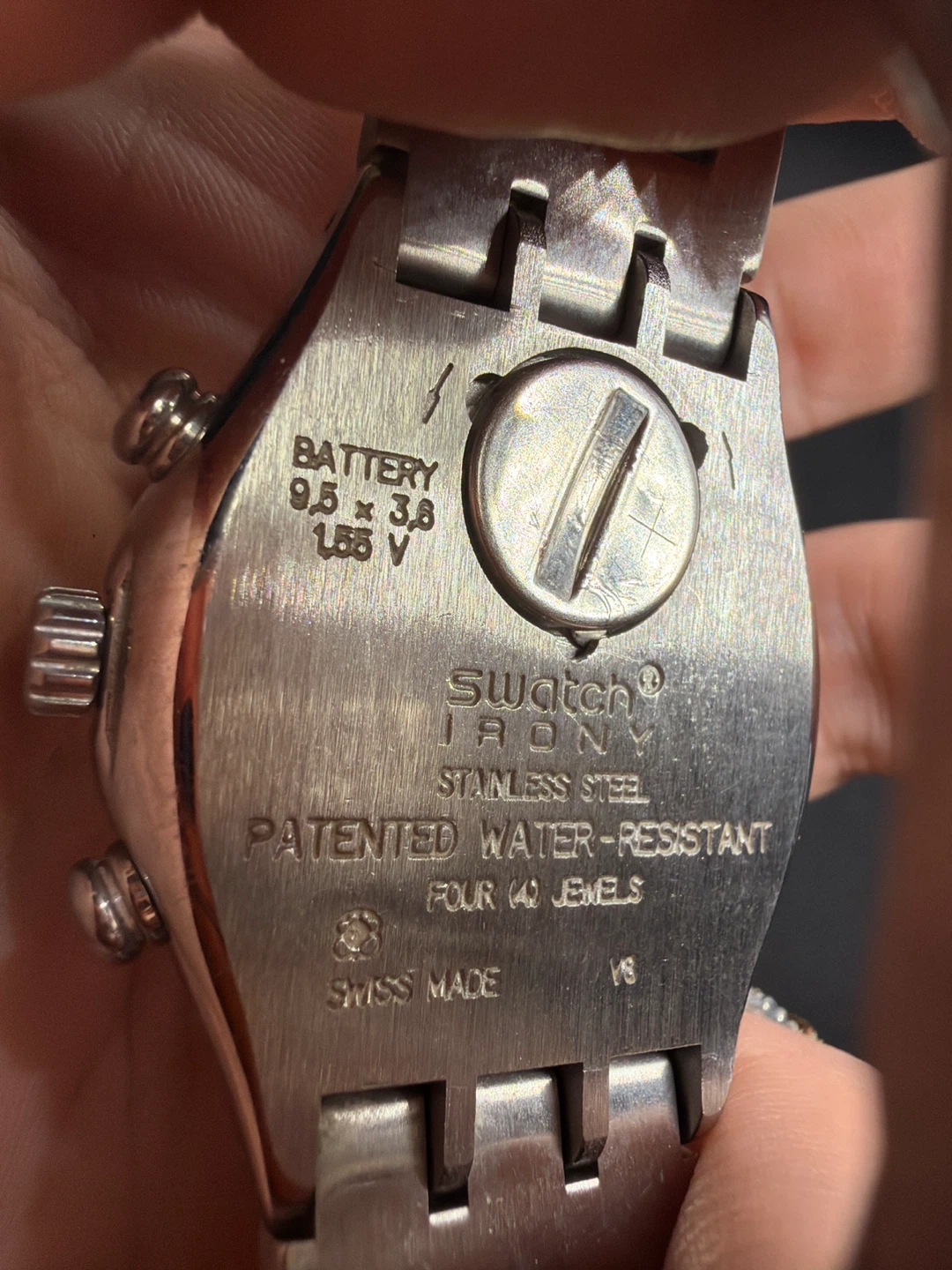 Swatch Irony Stainless Steel Chronograph Watch - photo 2