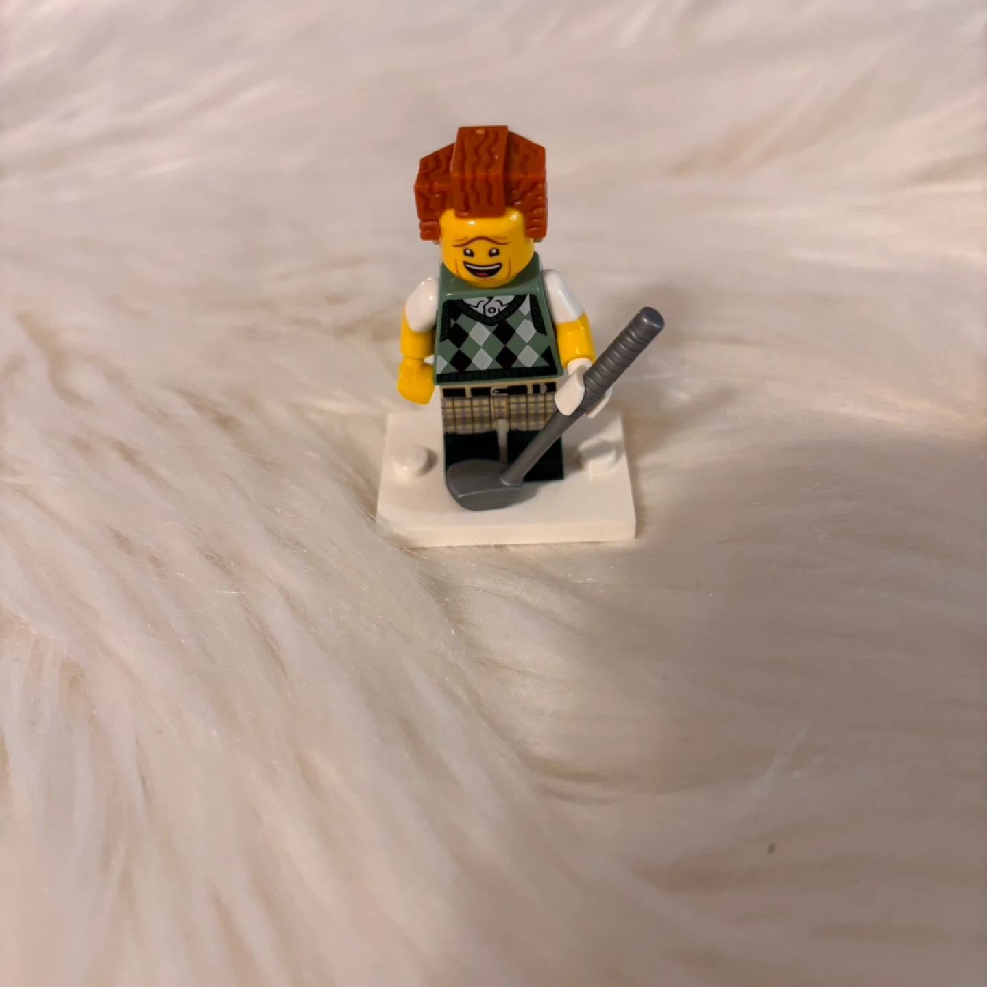 Lego Minifigure Lego Movie President Gone Golfing - photo 3